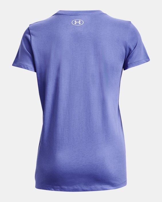 Women's UA Fish Hook Logo T-Shirt, Blue, pdpMainDesktop image number 5